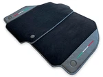 Floor Mats For Ferrari F8 Tributo Carbon Leather Rhd Version Black Trim. Fixed Price $499.00.