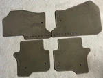 Land Rover Set Of 4 Carpet Floor Mats Beige Nutmeg 8H22 Visscher Caravelle Sp. Fixed Price $39.99.