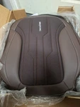 Universal Brown Pu Leather Car Covers W/ Lumbar 04B Style 5-SEAT Full Set. Fixed Price $59.00.