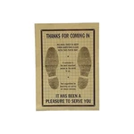 Johndow PFM-500 Paper Floor Mat Box Of 500, 16 22. Fixed Price $54.00.