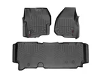 Weathertech Floorliner 2012-2012 Ford Super Duty 1ST & 2ND Row, Black. Fixed Price $231.90.