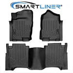 Smartliner Custom Fit Floor Mats Row Tpe 2017-2022 Nissan Titan King Cab. Fixed Price $119.99.