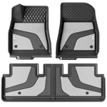 Coverado Floor Mats For 2024 2025 Tesla Model 3, Custom Fit All Weather Tpe C.... Fixed Price $184.29.