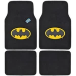 Official Products Wb Batman Floor Mats For Suv - Fan 4 Piece Carpet. Fixed Price $29.99.