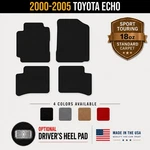 Avery Sport Touring Front & Rear Floor Mats For 2000-2005 Toyota Echo #2OY. Fixed Price $89.97.