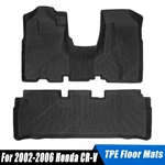 Front+rear Floor Mats Liner For 2002 2003 2004 2005 2006 Honda Cr-v All Weather. Fixed Price $70.09.