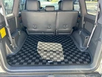 P2M For Lexus GX470 UZJ120 2003-09 Checkered Race Rear Trunk Floor Carpet Mat. Fixed Price $95.00.