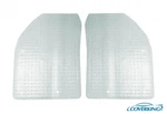 Coverking Designer Floor Mats Style Clear Nibbed For Automotive Interiors. Fixed Price $42.99.