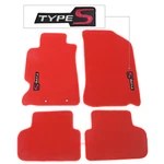 For 02-06 Acura Rsx Red Floor Mats Front & Rear Nylon Carpets Non-slip W/ Types. Fixed Price $62.99.