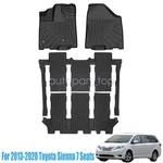 Floor Mats Liners For 2013 2014 2015 2016 2017 2018 2019 Toyota Sienna 7SEAT Tpe. Fixed Price $121.09.