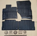 Original Audi Q7 Floor Mats Rubber Type 4L From 2006 - 2015. Fixed Price $139.40.