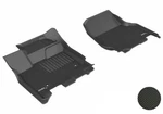 3D Maxpider Black 1ST Row 2 Piece Floor Liners Ford F-150 Lightning. Fixed Price $124.99.