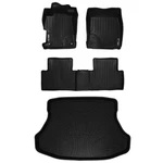 Smartliner Black 1ST & 2ND Row Floor Liners Cargo For Honda Civic. Fixed Price $258.99.