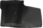 Johns All-weather Waterproof Rubber Piece Black Car Mats Part Number FMS-24-BK. Fixed Price $20.00.