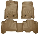 Husky Liners Fits 2013 Toyota 4RUNNER Weatherbeater Tan Front & 2ND Seat Floor. Fixed Price $149.99.