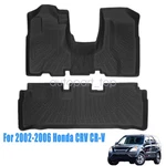 Front & Rear Floor Mats Liner For 2002-2006 Honda Crv Cr-v Tpe Anti-slip Black. Fixed Price $68.99.