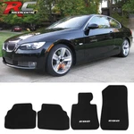 Fit 07-13 E92 Logo Bmw 3-SERIES Floor Mats Carpet Front Rear Nylon Black. Fixed Price $57.99.