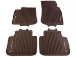 Porsche Rubber Floor Mat Set Truffle Brown Cayenne 2018-2025 9Y0044801OS1. Fixed Price $189.30.