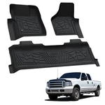 Floor Mats Ford Super Duty 1999-2007 Crew Cab All Weather 1ST &2ND Row Liner. Fixed Price $139.00.