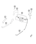 Genuine Mopar Interior Sill Cover Right 1UL86DX9AD. Fixed Price $48.01.