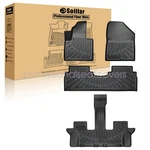 Tpe Fits 2016-2020 Kia Sorento 7 Passenger Floor Mats Liners All Weather Black. Fixed Price $83.49.
