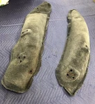 91 -97 Toyota Land Cruiser FJ80 FZJ80 Rear Left Right Wheel Well Carpet Gray Oem. Fixed Price $171.99.