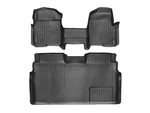 Weathertech Floorliner 2011-2011 Ford F-150 1ST (oth) & 2ND Row, Black. Fixed Price $279.90.