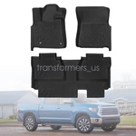 Tpe Floor Mats Liners For 2014-2021 Toyota Tundra Double Cab Waterproof Full Set. Fixed Price $83.79.