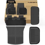 Viwik 2026 2025 Tesla Model Y Juniper Floor Mats - Custom Fit All Weather 3D. Fixed Price $220.38.