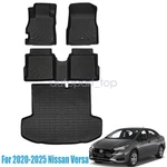 3D Floor Mats / Trunk Cargo Liners Full Cover Tpe For 2020-2025 Nissan Versa New. Fixed Price $125.69.