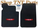 Ford F-100 Floor Mats W/ Embroidered Shield Logo 1953-1956 80/20 Loop. Fixed Price $119.99.