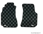 P2M Checkered Flag Race Carpet Floor Mats Silvia 240SX S14 Lhd Dark Grey New. Fixed Price $90.00.