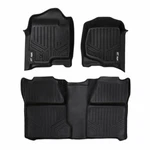 Smartliner Black 1ST & 2ND Row Floor Liners For Chevrolet Silverado Pickup. Fixed Price $161.99.