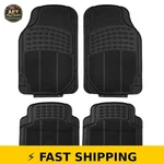 Fh Group Universal Fit Rubber Floor Mats For Suvs And Trucks - Black. Fixed Price $53.99.