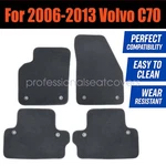 Replacement Front & Rear Floor Mats Carpet Velour For 2006-2013 Volvo C70 Black. Fixed Price $32.15.