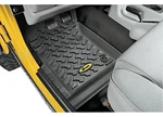 Fits 1987-1995 Jeep Wrangler Front Plastic Molded Black Premium Mats Set. Fixed Price $159.99.
