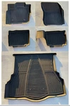 Ford Fusion 2017-2020 Black Rubber Floor Liner With Trunk Mats All Weather 5PC. Fixed Price $179.99.