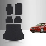 Toughpro Full Set Floor Mats Black For Acura Tsx All Weather 2004-2008. Fixed Price $130.46.