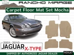 Jaguar X-type Carpet Floor Mat Set Late 2004-2008 Mocha C2S39481AMB. Fixed Price $249.24.
