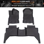 Tpe Front-rear Floor Mats Liners 2019-2023 Ford Ranger Super Crew Waterproof. Fixed Price $60.99.