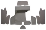 1955-1956 Mercury Monterey Trunk Mat Burtex 2DR, Convertible, With Boards. Fixed Price $331.95.