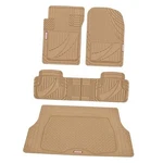 Flextough Heavy Duty Rubber Floor Mats All Weather & Cargo Liner For Beige. Fixed Price $47.49.