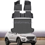 3D Tpe Floor Mats & Trunk Cargo Liners Fits 2016-2021 Hyundai Tucson Waterproof. Fixed Price $104.49.