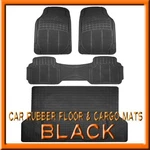 Fits 3PCS Nissan Quest Black Rubber Floor Mats & 1PCS Cargo Trunk Liner. Fixed Price $500.00.