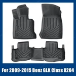 Tpe All-weather Floor Mats Liners Set For 2009-2015 Mercedes-benz Glk Class X204. Fixed Price $76.19.