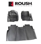 2015-2025 F150 Super Crew Roush 421975 Rubber 3PC Front & Rear Floor Mat Liners. Fixed Price $249.99.