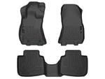 Husky Weatherbeater FRONT/2ND Row Mats 3PC Fits 13-14 Subaru Legacy, Outback Blk. Fixed Price $149.99.