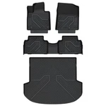 Lasfit Floor Mats For 2021-2023 Hyundai Santa Fe Gas 1ST & 2ND Row Cargo. Fixed Price $189.00.