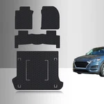 Toughpro Full Set Floor Mats Black For Lexus GX470 With Rail Cutouts 2003-2009. Fixed Price $130.46.