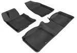 All Weather Floor Mat Set For 12-17 Hyundai Azera Black Kagu. Fixed Price $184.49.